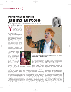 Janina Birtolo - Times of the Islands Magazine