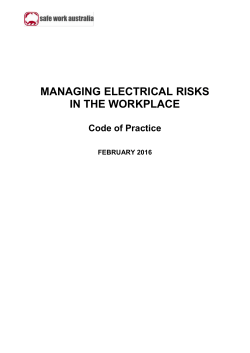 Managing electrical risks in the workplace