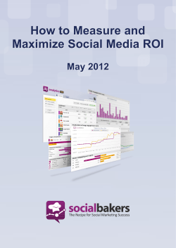 How to Measure and Maximize Social Media ROI