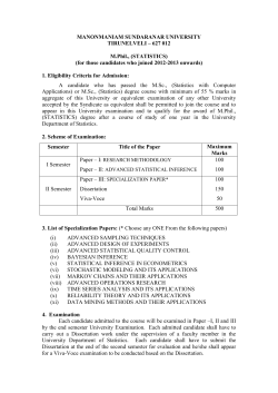 Analysis of groups of Experiments &ndash; Sequential experiments