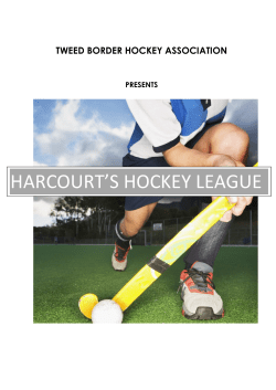 harcourt`s hockey league - Tweed Border Hockey Association