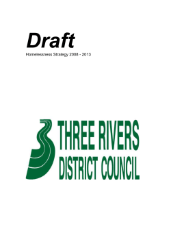 This is Three Rivers District Council`s second homelessness strategy