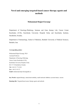 Targeting RNA translation in tumor cells