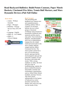Read Backyard Ballistics: Build Potato Cannons