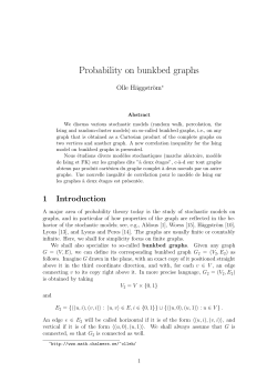Probability on bunkbed graphs