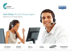 Case Study: Russell`s Estate Agent