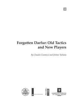 Forgotten Darfur: Old Tactics and New Players