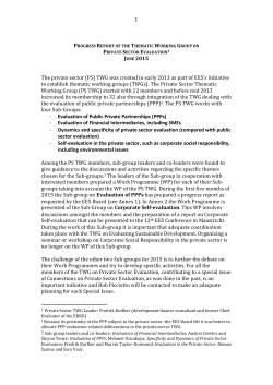 Annex 2 European Evaluation Society