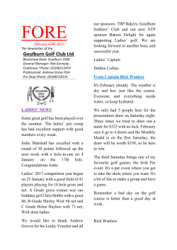 February FORE 2017(New Format)