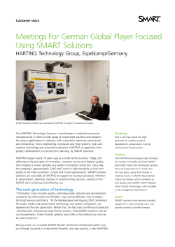 Meetings For German Global Player Focused Using