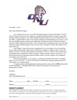 December 1, 2000 - Olivet Nazarene University