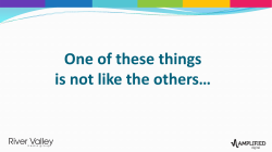 Territories Planning and Packaging