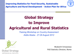 Global strategy_intro - Food and Agriculture Organization of the