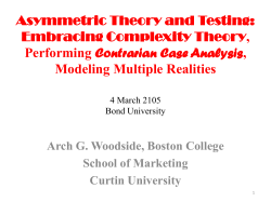 How Applied Complexity Theory Helps to Solve