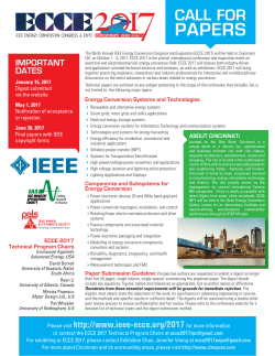 papers - IEEE &ndash; ECCE Conference