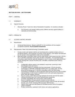 aptiQ MT15 Specification