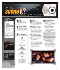 T2367 : Twilight Scene It?® The DVD Game