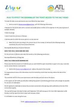 rule to effect the booking of the ticket access to