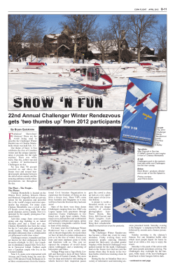 22nd Annual Challenger Winter Rendezvous gets `two thumbs up