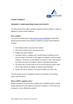 Frequently asked questions