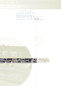 Strategy - Renfrewshire Council