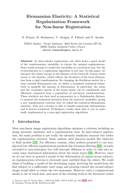 LNCS 3750 - Riemannian Elasticity: A Statistical - Sophia
