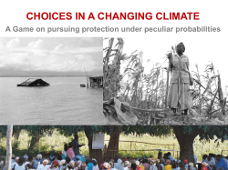 Probability of Regional Drought = 1 in 6