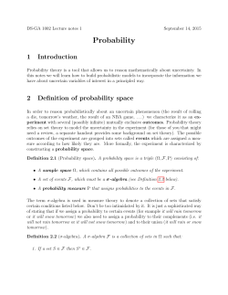 Probability 1