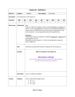 ALG-2-4– empty set- definitions