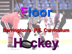 Floor Hockey Study Guide
