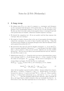 Notes for 22 Feb (Wednesday)