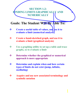 INCREASING AND DECREASING FUNCTIONS