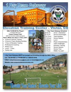 ONLY $109.00 Per Player! Coach Comes Free! Here`s What You