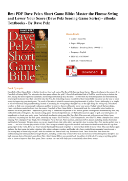 Best PDF Dave Pelz s Short Game Bible