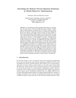 Searching for Robust Pareto-Optimal Solutions in Multi