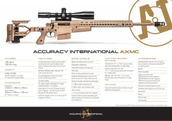 ACCURACY INTERNATIONAL AXMC