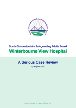 Winterbourne View Hospital - South Gloucestershire Council