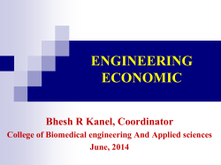 Engineering Economics