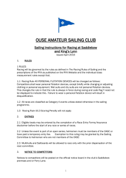 here - Ouse Amateur Sailing Club