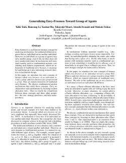 Generalizing Envy-Freeness Toward Group of Agents