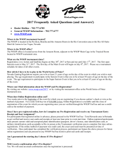 2017 Frequently Asked Questions (and Answers!)