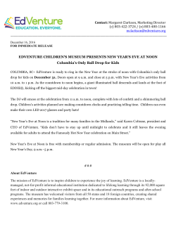 12.16.16-EdVenture New Years Ball Drop for Kids