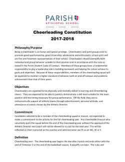 Academic Eligibility for Cheerleaders