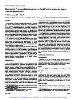Biochemical Prophage Induction Assay: A Rapid