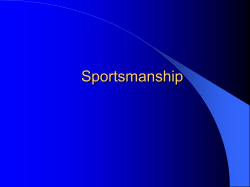 Sportsmanship