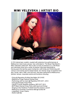 mimi velevska - Make Believe Music