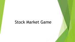Stock Market Game