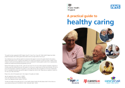 A Practical Guide to Healthy Caring