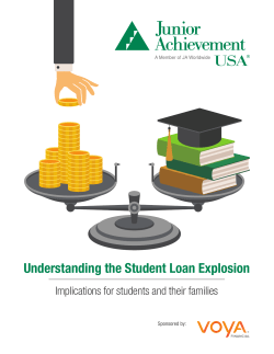 Understanding the Student Loan Explosion