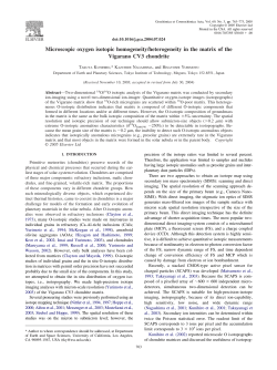 Microscopic oxygen isotopic homogeneity/heterogeneity in the